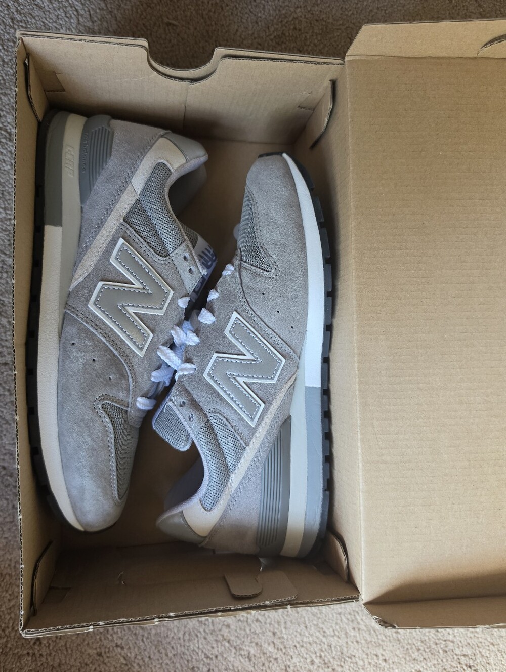 New Balance 996 'Grey Silver' CM996B Size 8 Women/ 6.5 Men D $122 NEW - Picture 8 of 16
